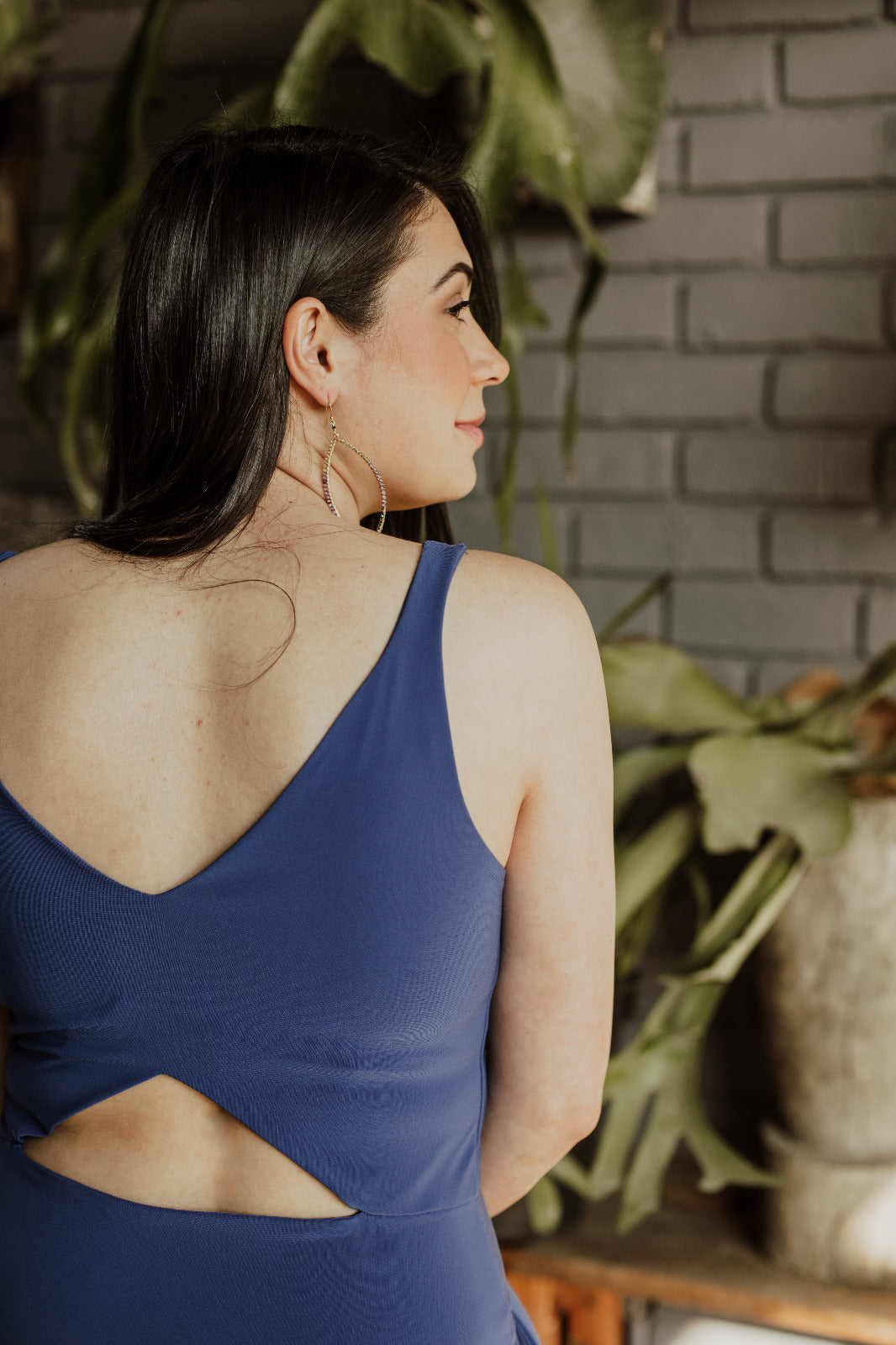 Daphine Open Back Dress
