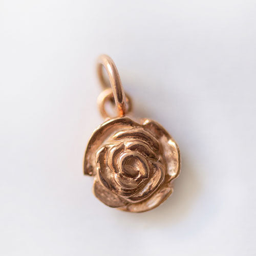 3D Rose charm