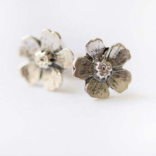 Almond Flower Earrings