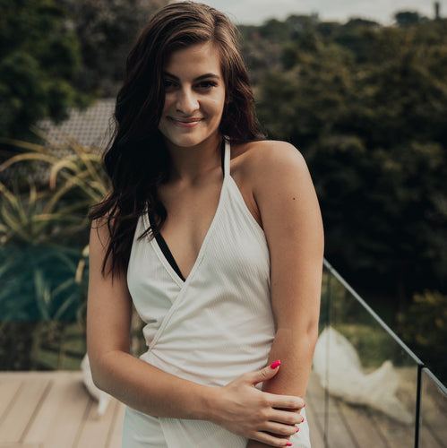 Halterneck Beach Cover Up