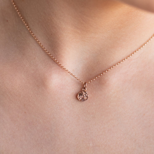 3D Rose charm